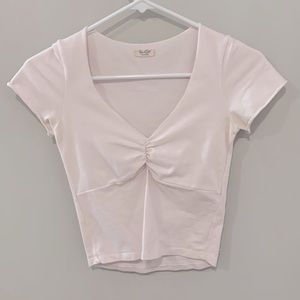 Light pink crop top